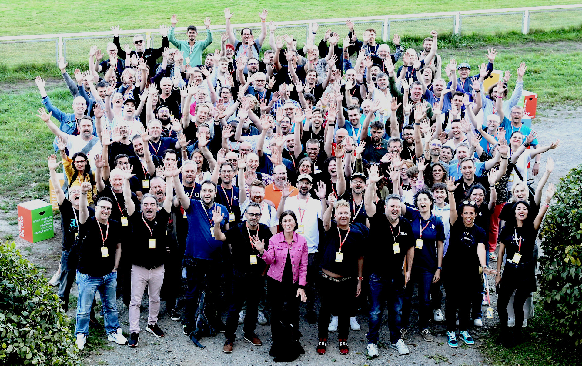 Gruppenfoto JoomlaDay Hamburg